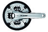 Shimano Kettenradgarnitur ALIVIO FC-T4060 170 mm 44X32X22 Hosenschutz silber 