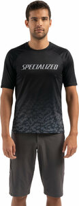 Specialized Enduro Air Shortsleeve Jersey Black / Charcoal Terrain S