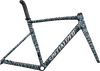 Specialized Allez Sprint Frameset SATIN DOVE GRAY ASTRAL BLUE GREEN SPRAY 61