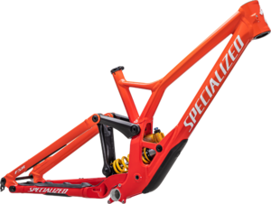 Specialized Demo Race Frameset GLOSS FIERY RED / VIVID RED FADE / WHITE S4