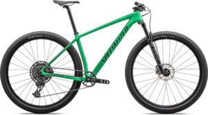 Specialized Epic Hardtail Comp Gloss Electric Green / Forest Green S