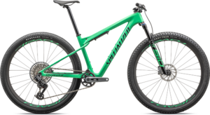 Specialized Epic World Cup Expert Gloss Electric Green / Forest Green Pearl M