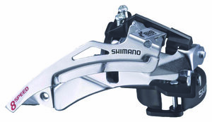 Shimano Umwerfer TY FD-TY700 3x7/8 Top Swing 66-69° Schelle (34.9/31.8/28.6 mm) 