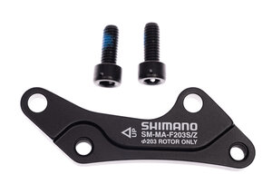 Shimano Adapter SM-MA Standard>Marzocchi 203 mm mit Schrauben/Draht 