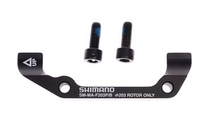 Shimano Adapter SM-MA Postmount>Boxxer 203 mm mit Schrauben/Draht 