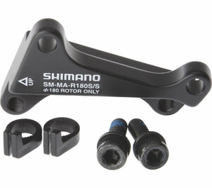 Shimano Adapter SM-MA Standard>Standard 180 mm mit Schrauben/Stop-Ring Box 
