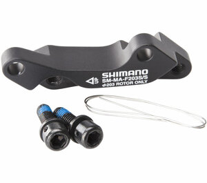 Shimano Adapter SM-MA Standard>Standard 203 mm mit Schrauben/Stop-Ring Box 