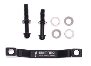 Shimano Adapter vorne SM-MA90 Postmount> Postmount 180 mm mit Schrauben/Draht Box 